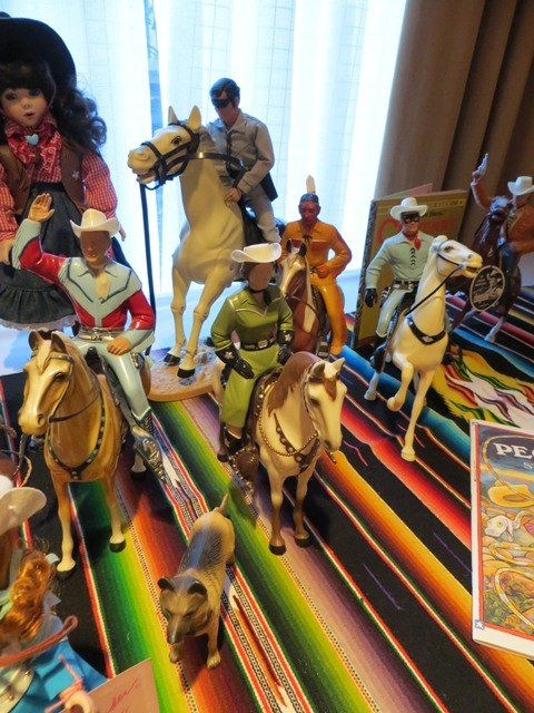 cowboy Dolls - Famous Westerners and mounts