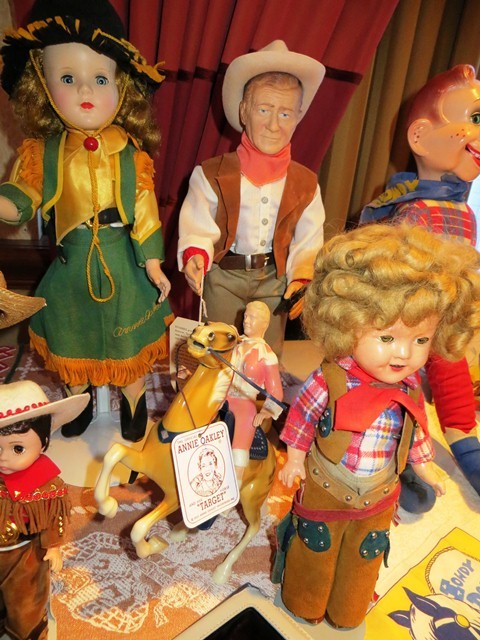 Cowboy Dolls - Shirley Temple and friends